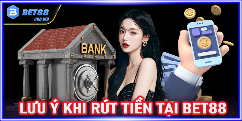 Những điều cần lưu ý khi rút tiền tại Bet88